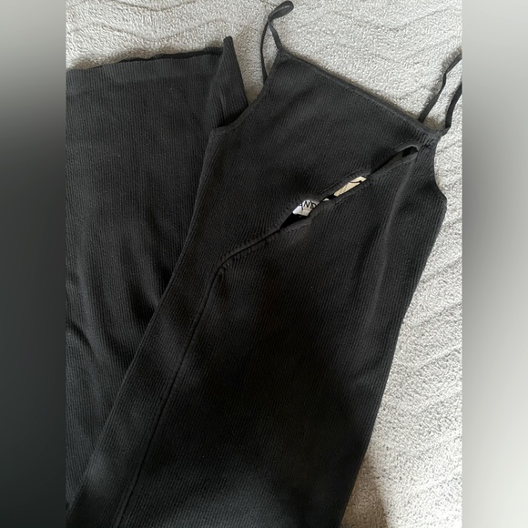 REVOLVE Black Maxi Cut Out Dress with Slit - Picture 8 of 9